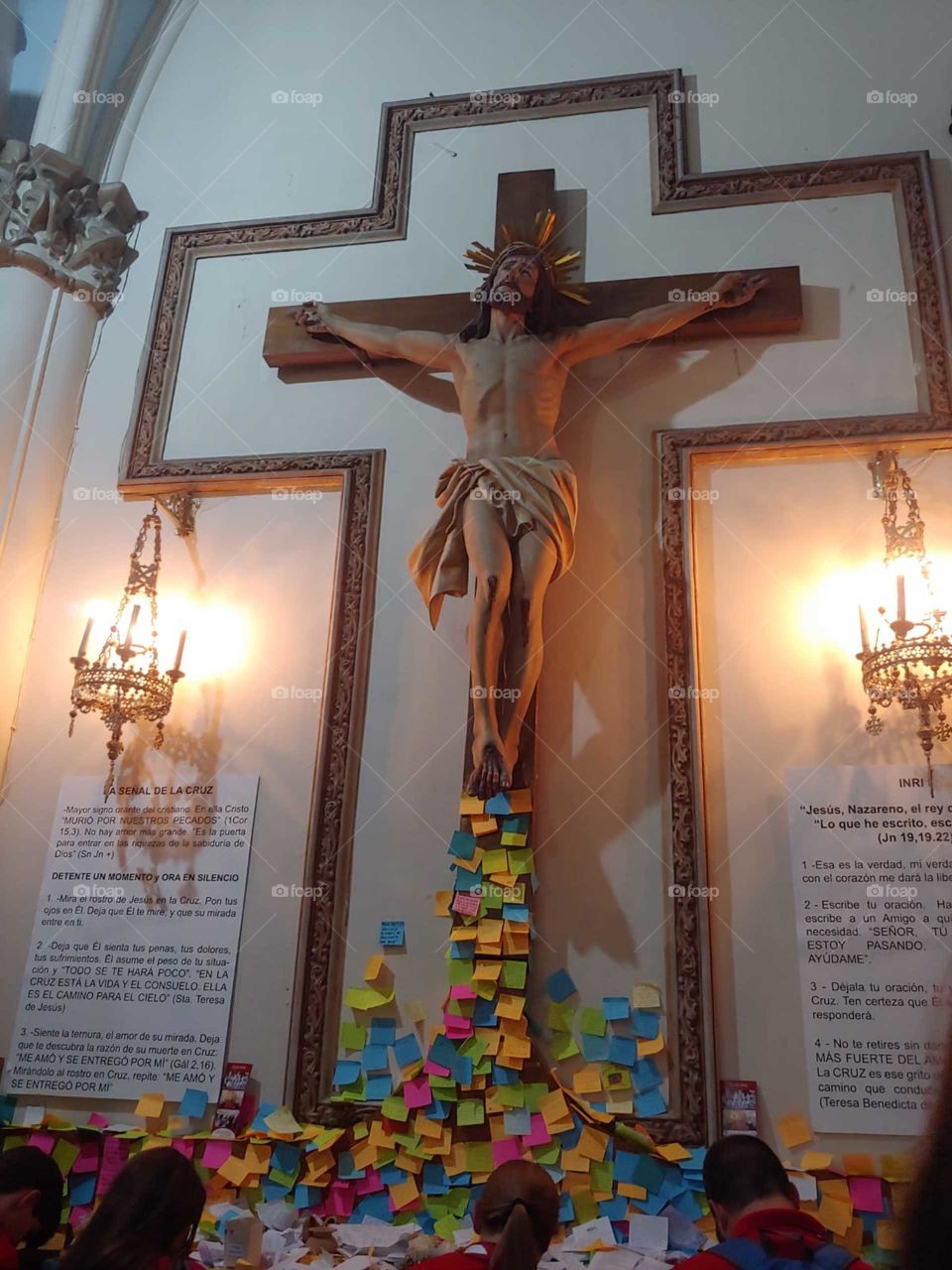 Image of Jesus crucified.