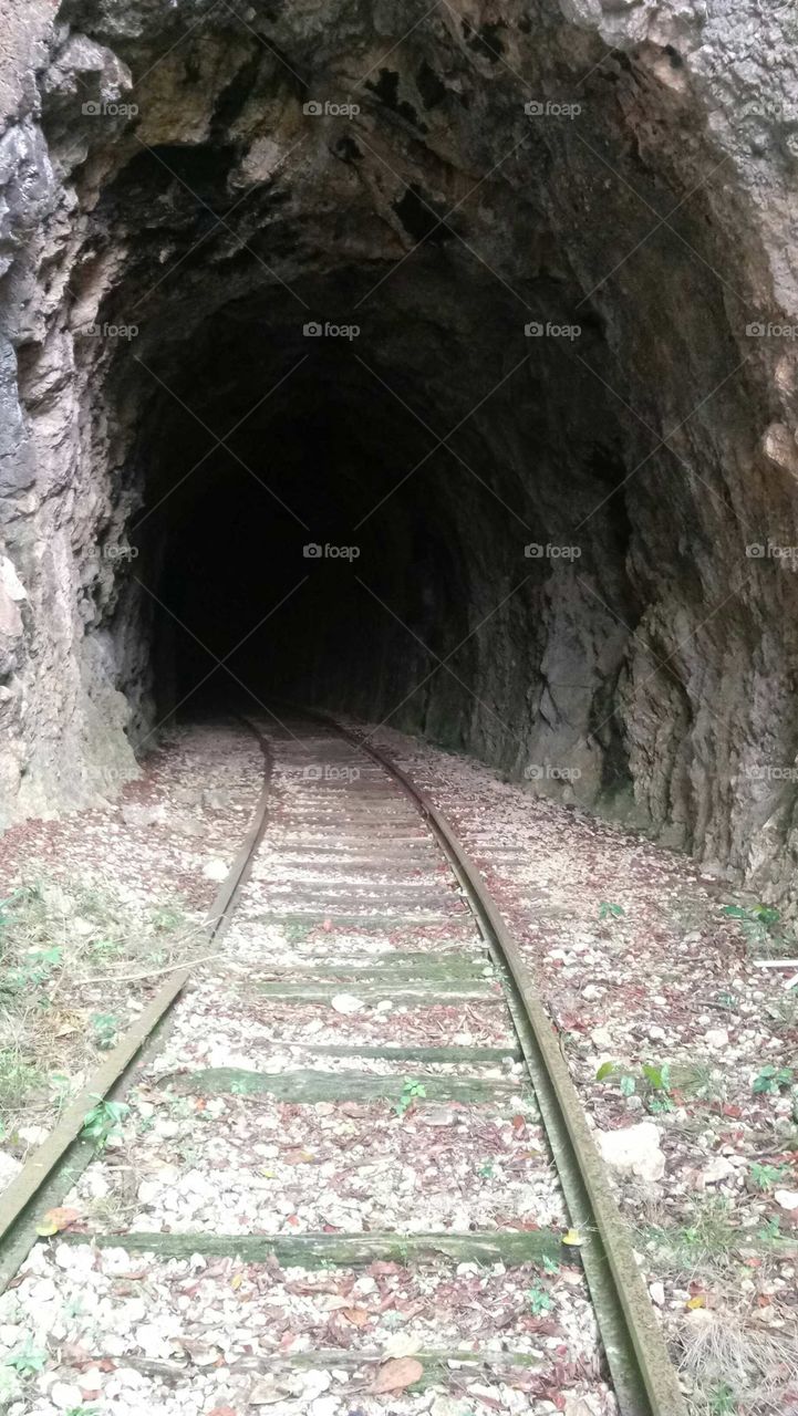 old train tunnel