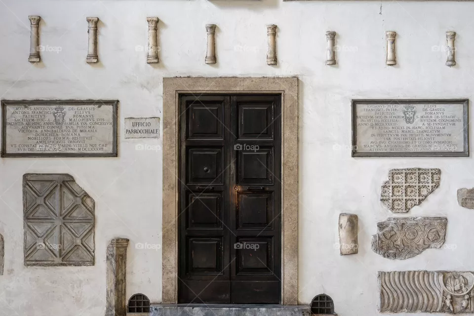 Church door