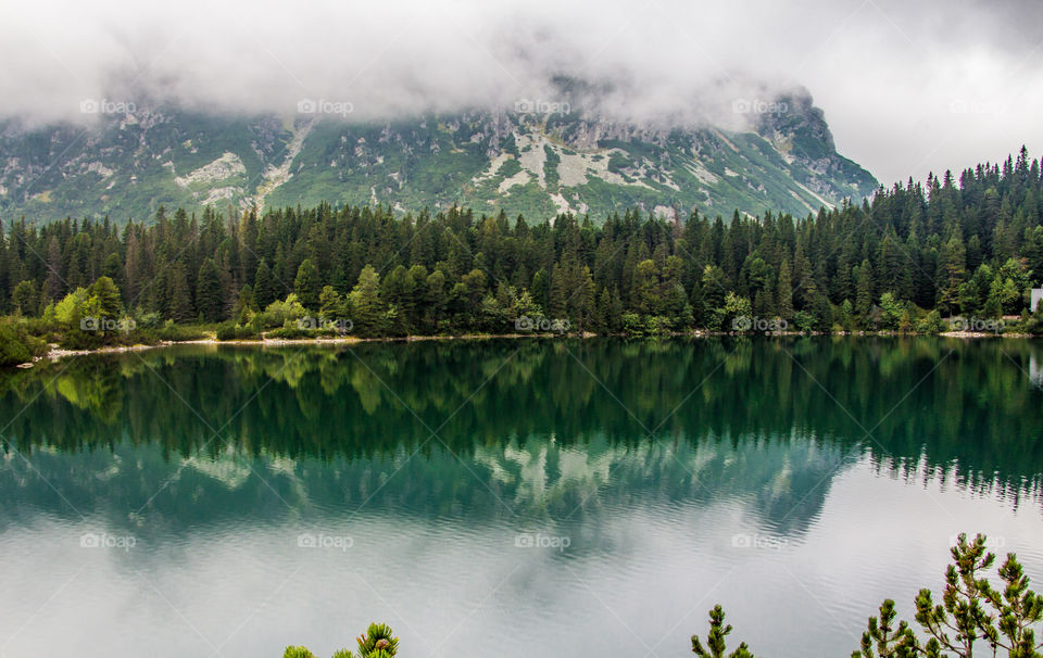 Lake reflection