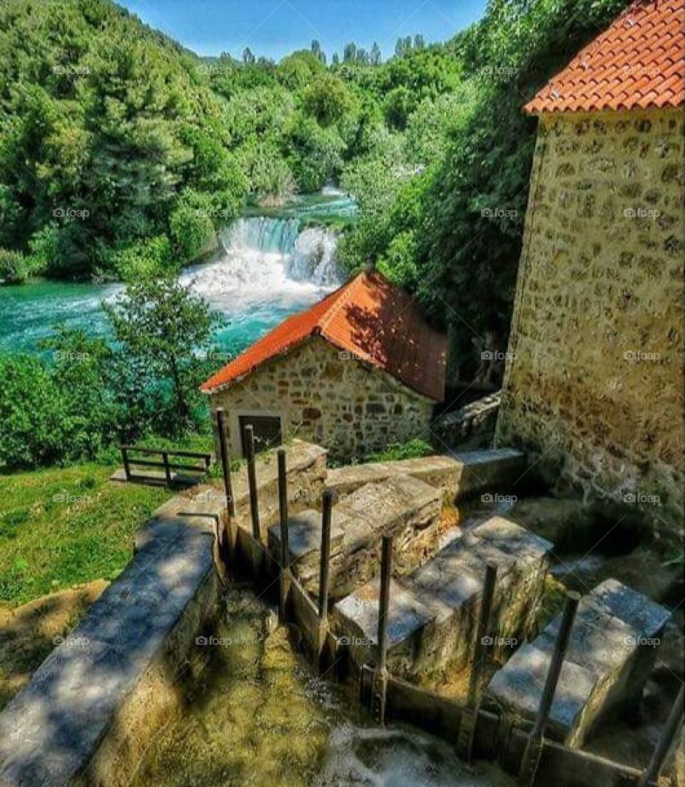 Waterfall Krka National Park ( Šibenik)