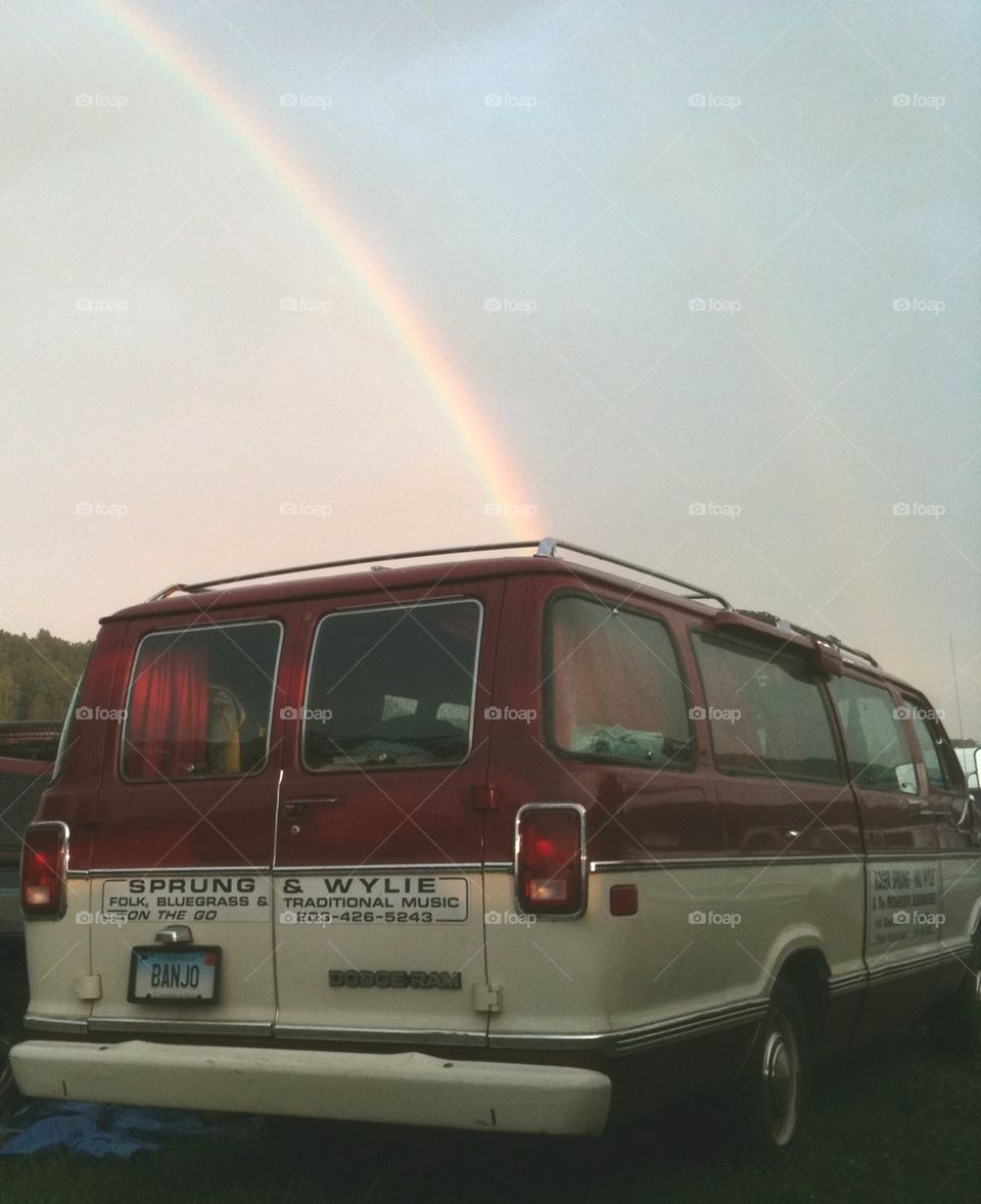 Roger Sprung Rainbow Car