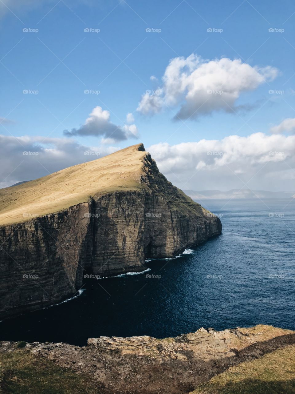 Incredible landscape Faroe Islands 