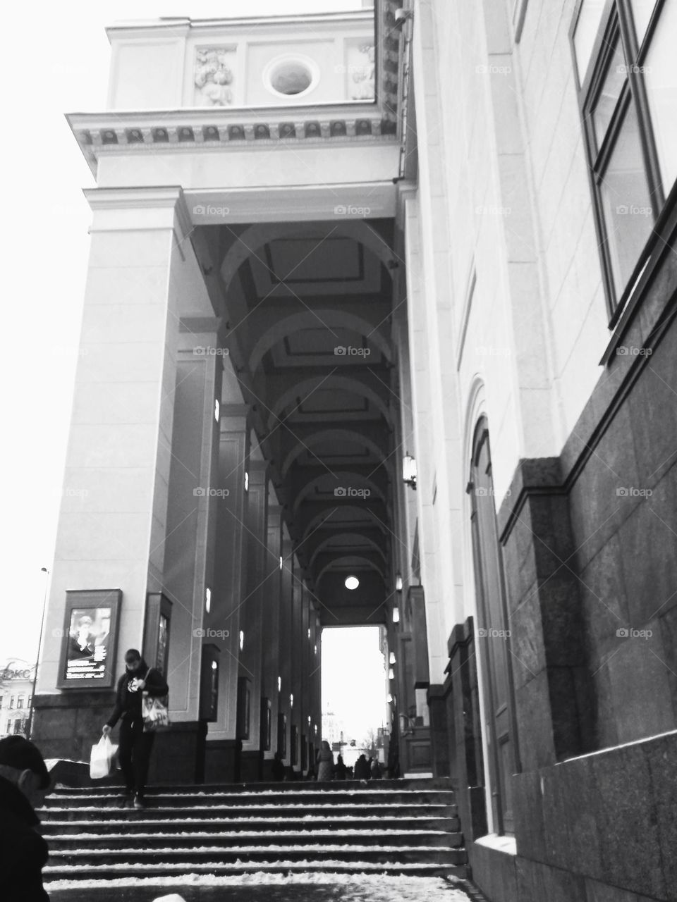 Mayakovskaya station of the Moscow metro. Zamoskvoretskaya line.