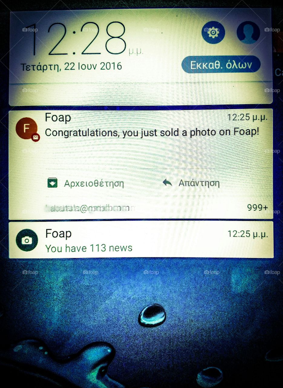foap notifications