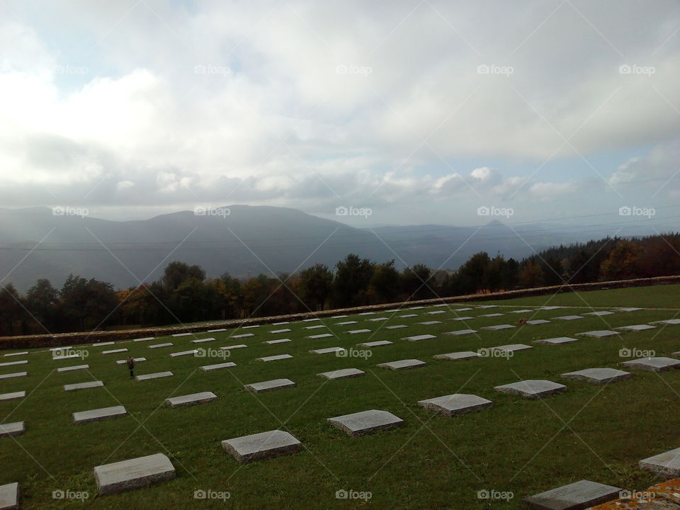 World war II cemetery