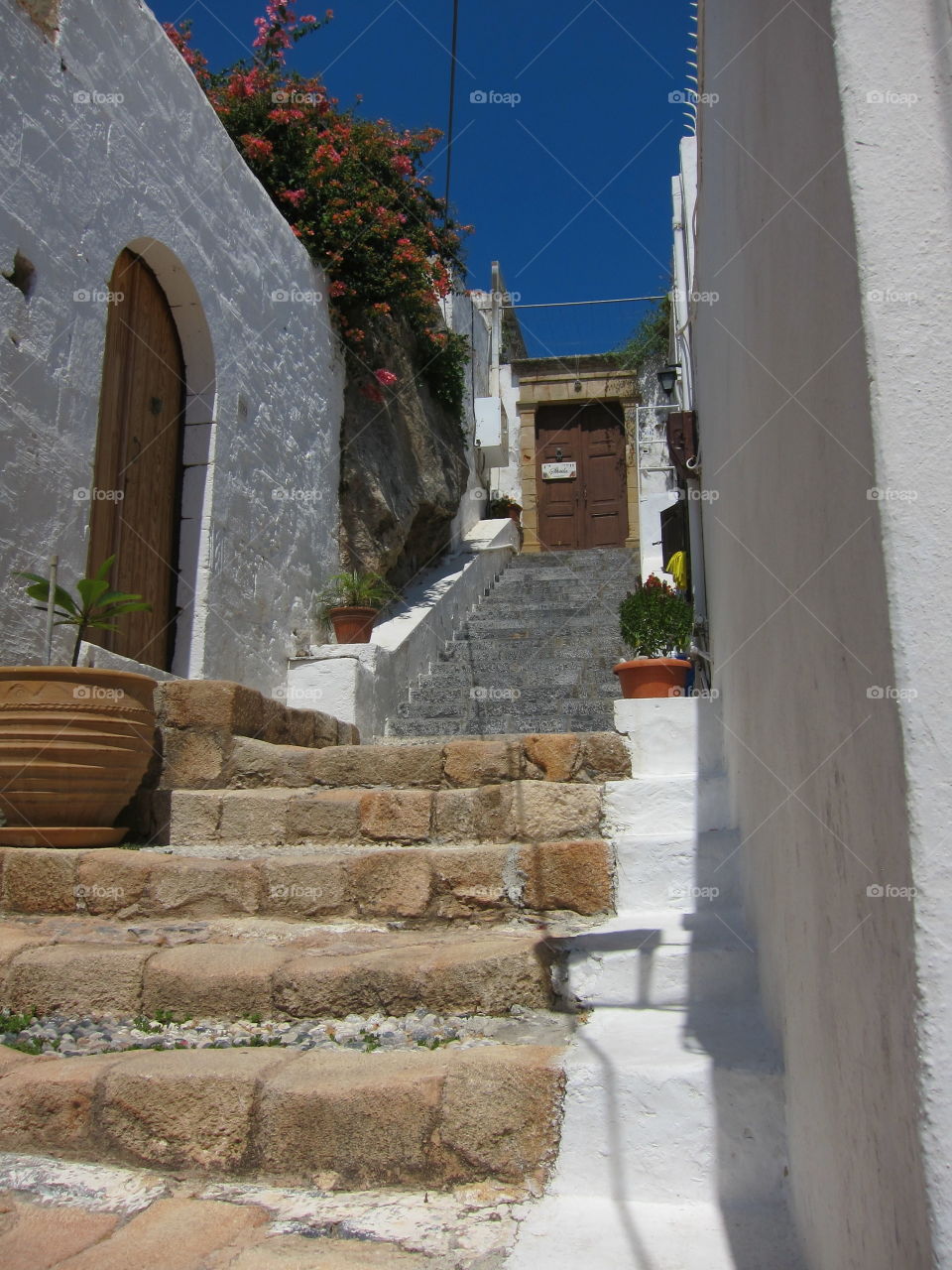 Steps in Greece