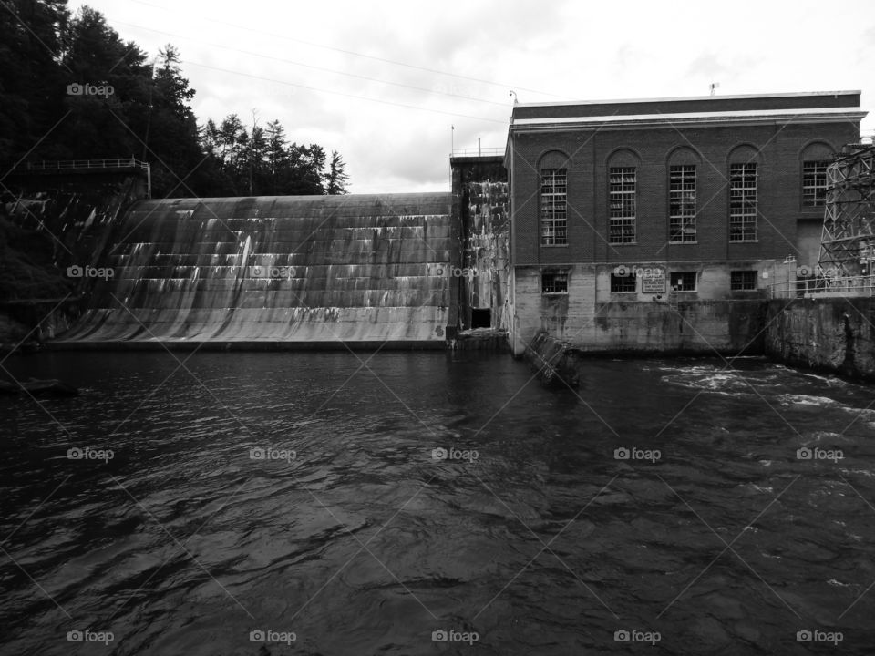 old Dam at Lake Seed, Lakemont Georgia