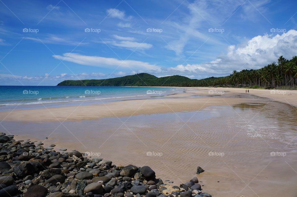 Nacpan beach, Palawan, Philippines