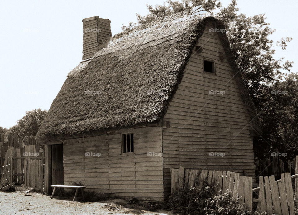 usa new england plymouth colony 1620 house by jbrinkler