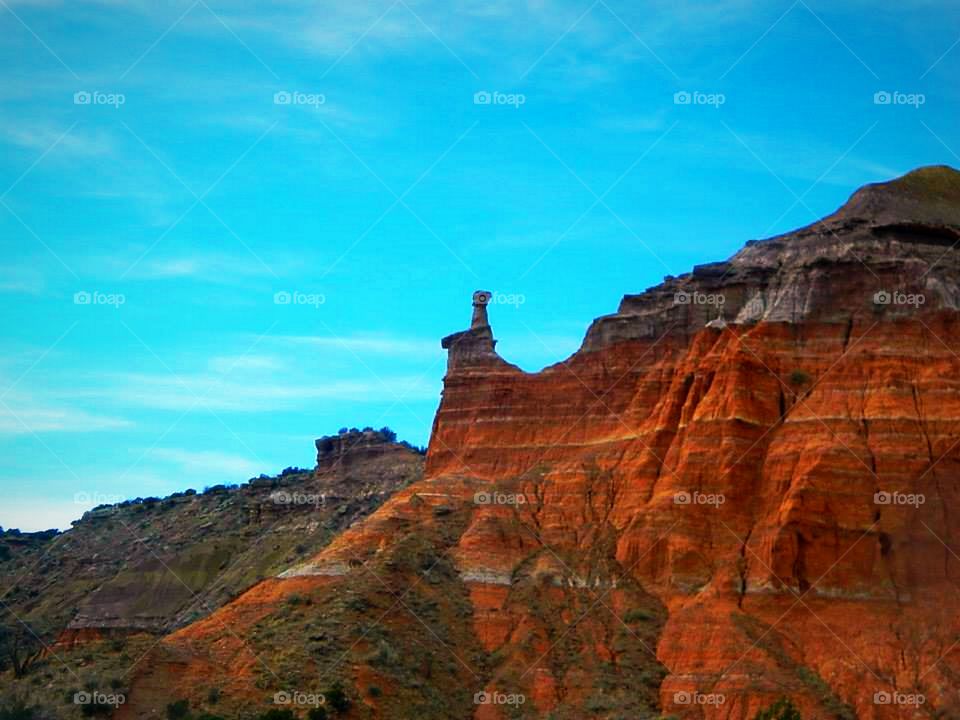 Hiking to the Light House Formation