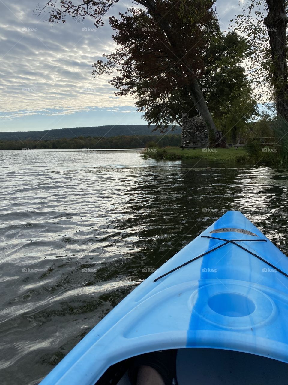 Fall kayaking