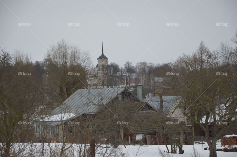 house in the village