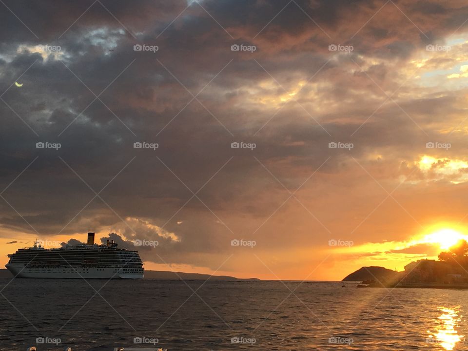 Split Croatia Sunset