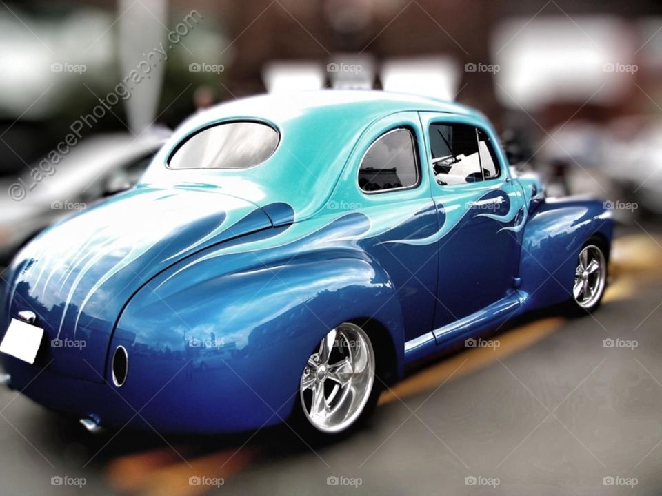 Custom Ford coupe 