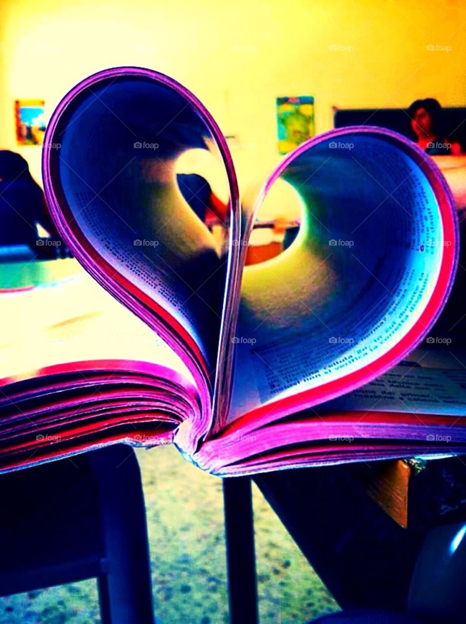 Love is in the book 