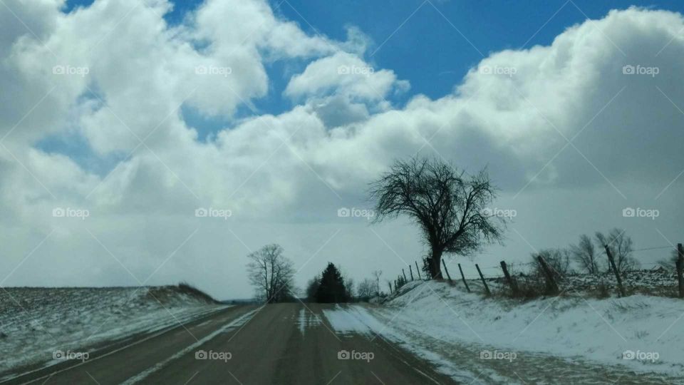 A Cold And Windy March Day