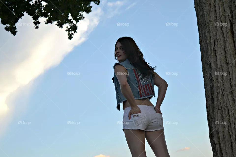 look back