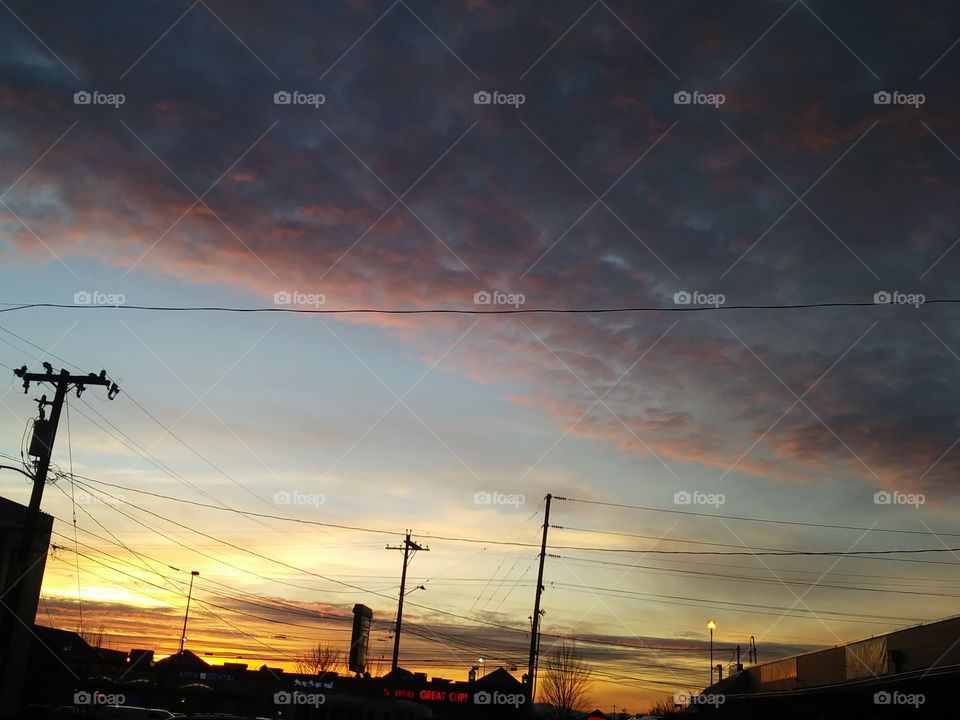 Oregons Beautiful Sunset