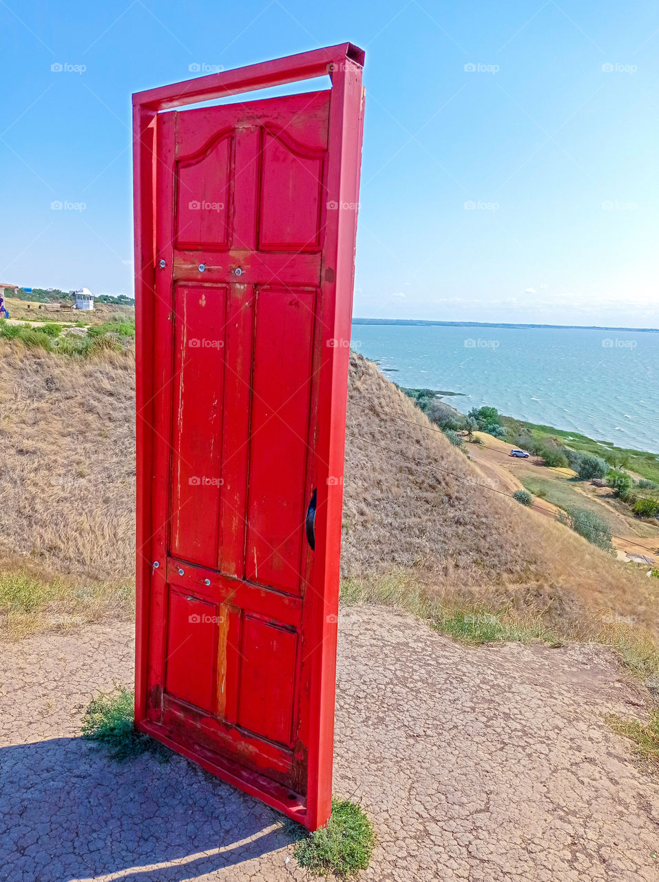 Red door