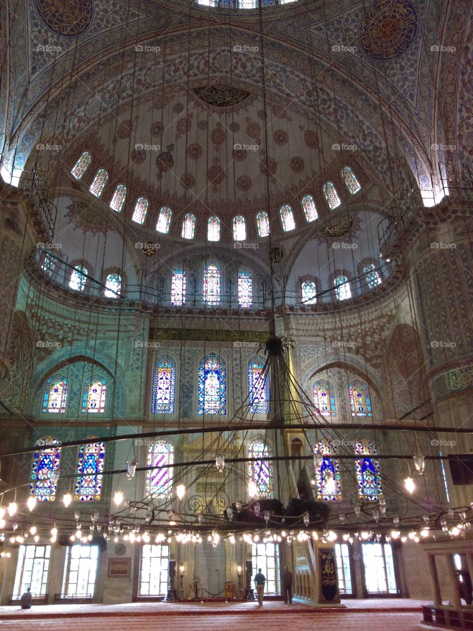 Beautiful Blue mosque in Istanbul, Turkey