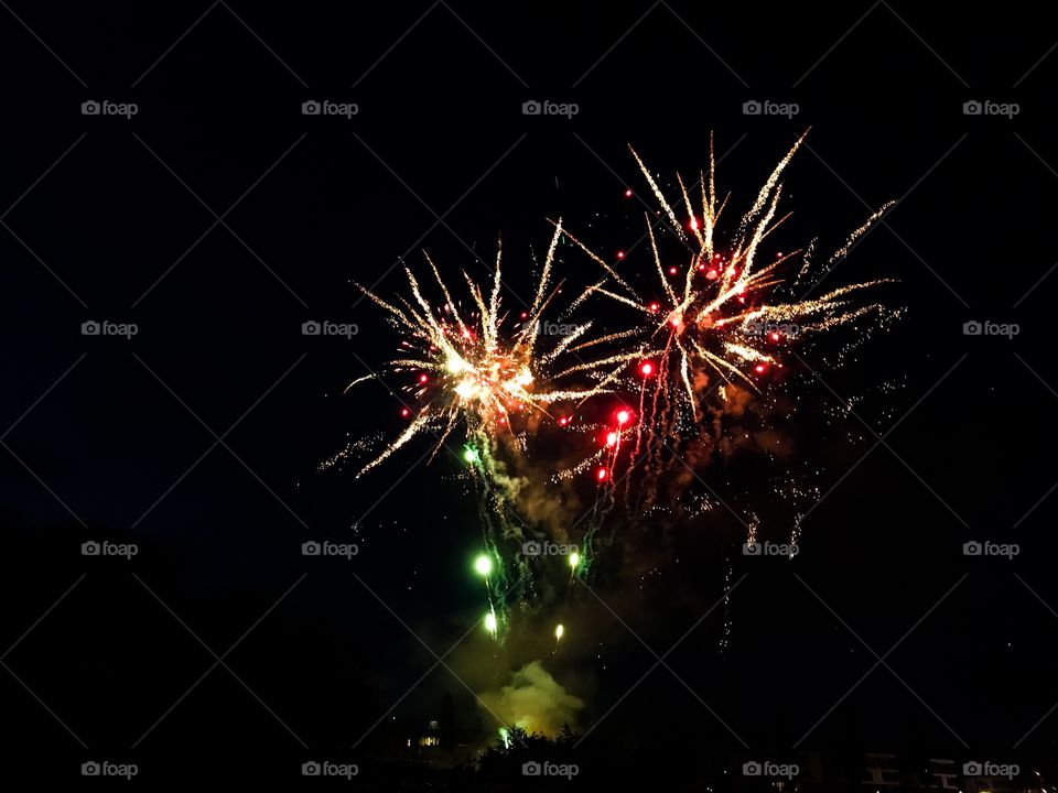 Color Love firework 