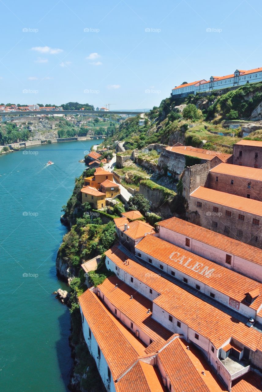 view on the river,Porto,Portugal