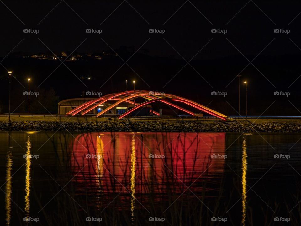 Bridge with lights II.