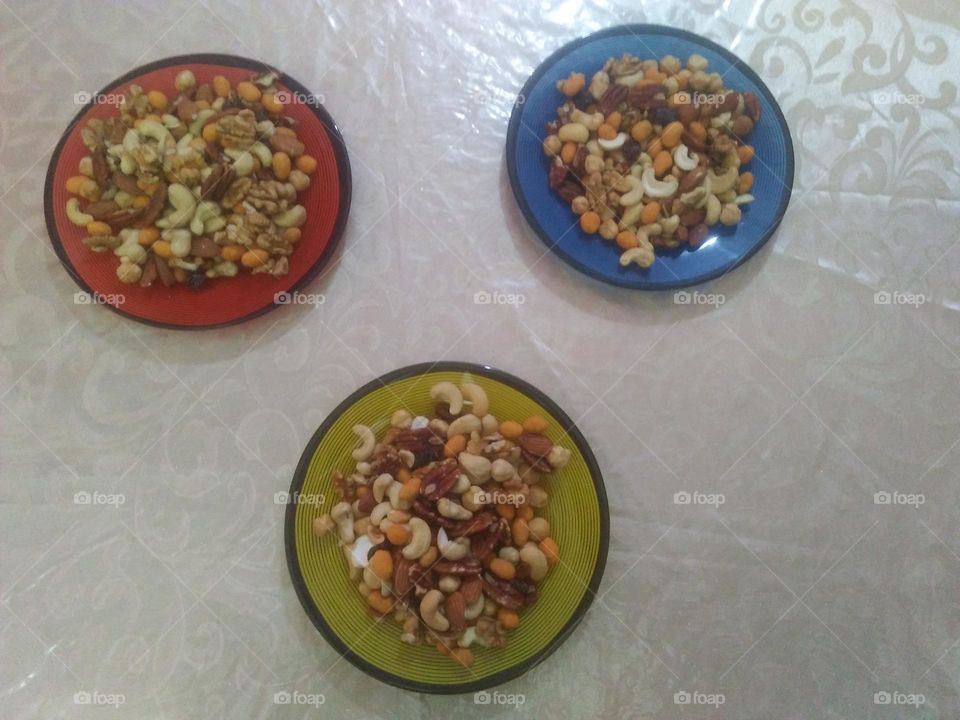 Various dry fruits