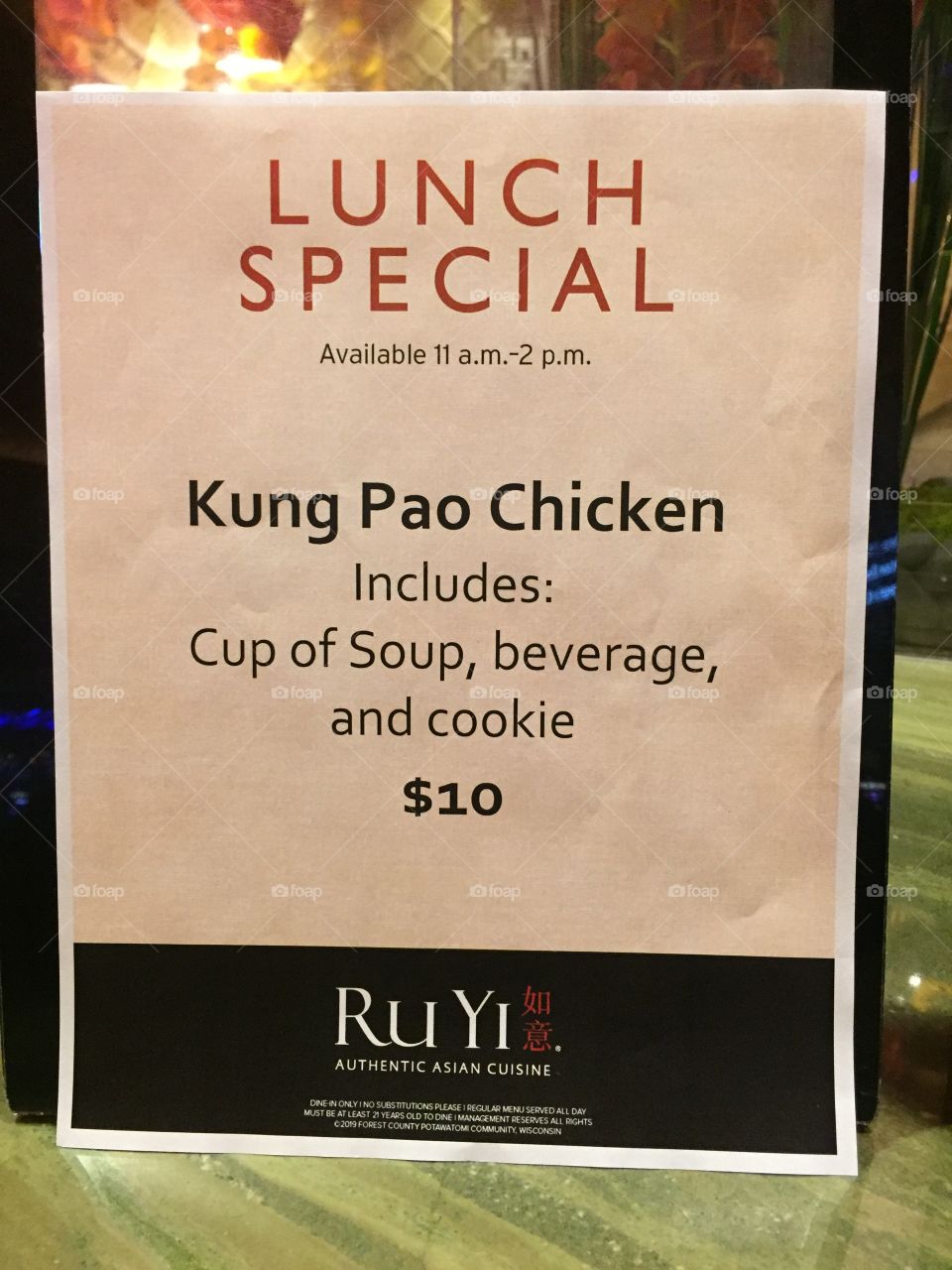 Lunch Special 