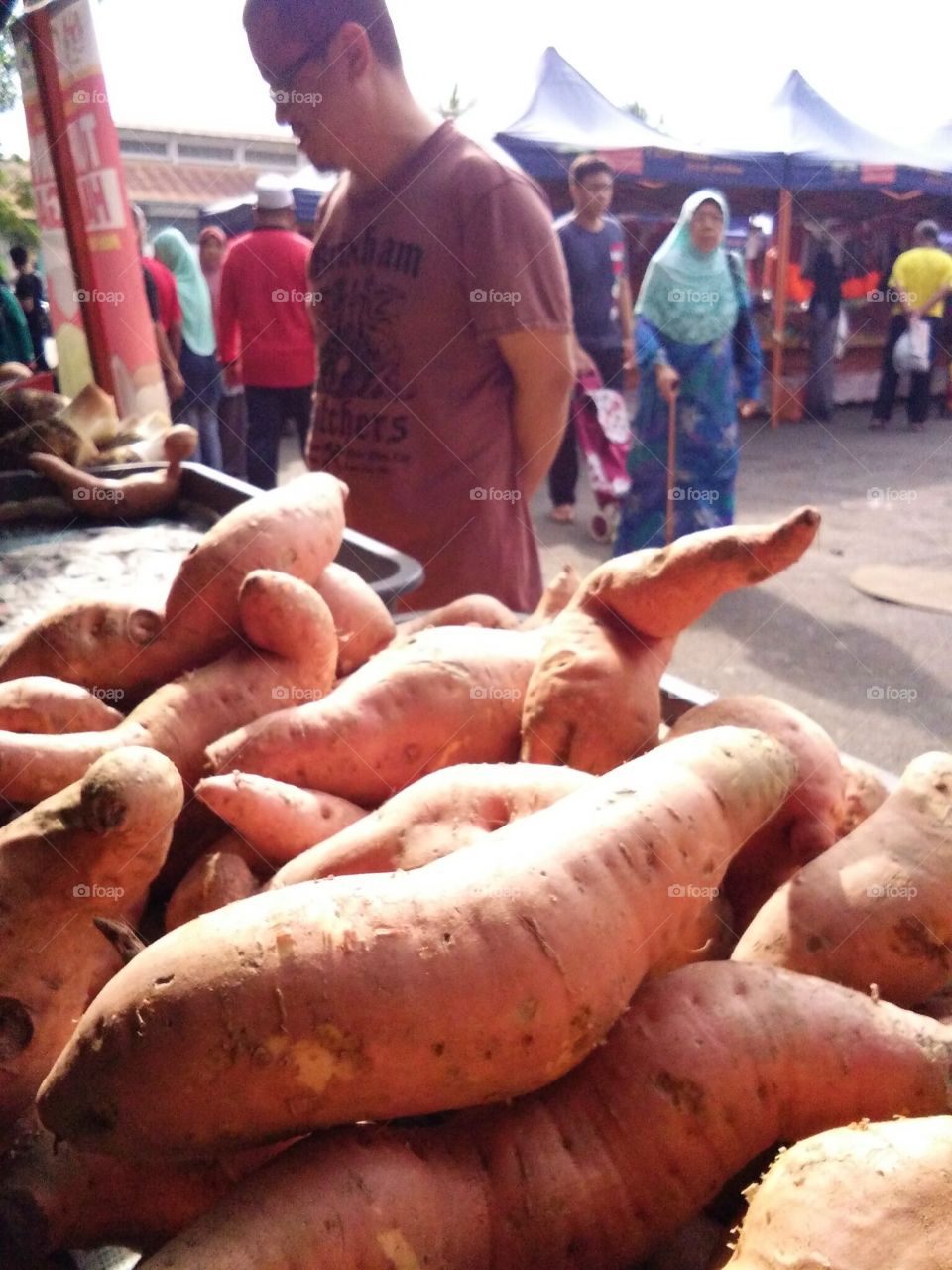 malaysia fresh sweet potatoes