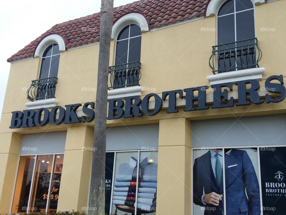 Brooks Brothers Business Sign