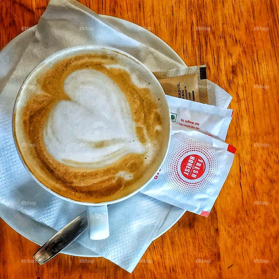 Love in the form of Coffee 😚