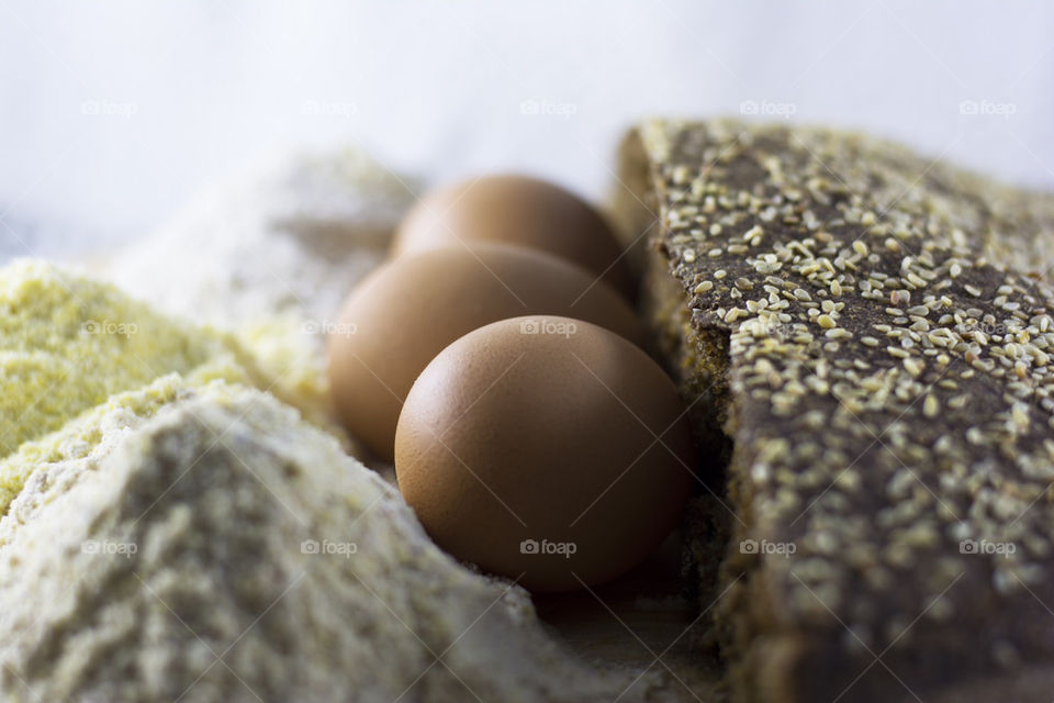 eggs with bread