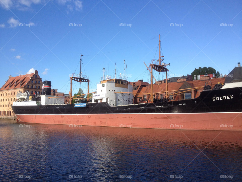 river industry ship tanker by penguincody