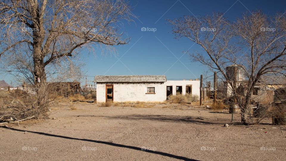 Old House in New. Mexico