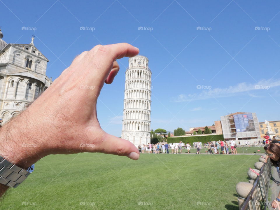 Pisa hand Tuscany