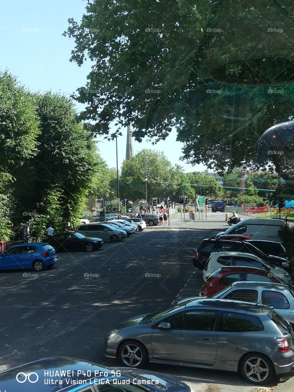 parquing de automóviles.