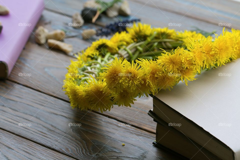 wreath of flowers