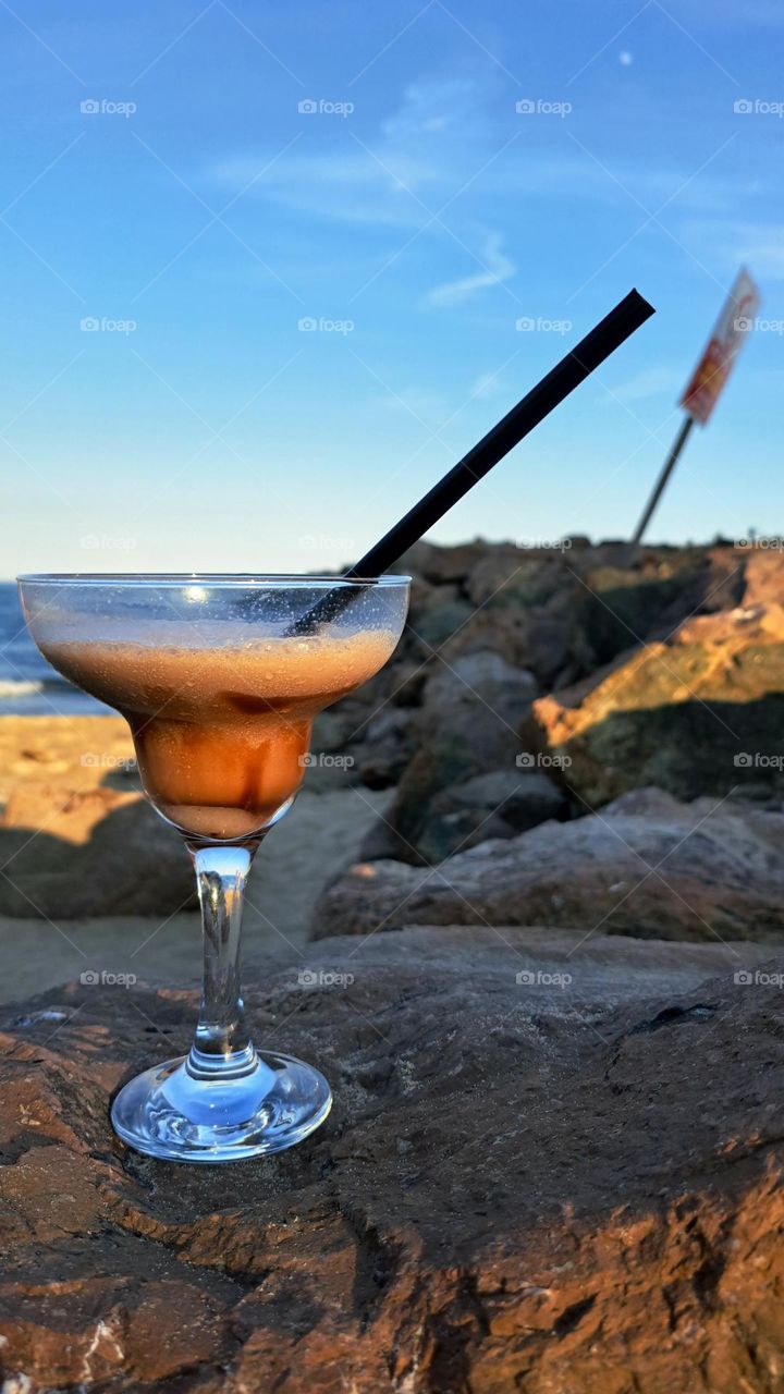 Cocktail by the sea