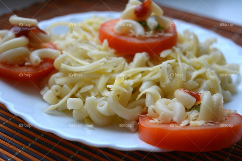 Pasta, Dinner, Tomato, Food, Lunch