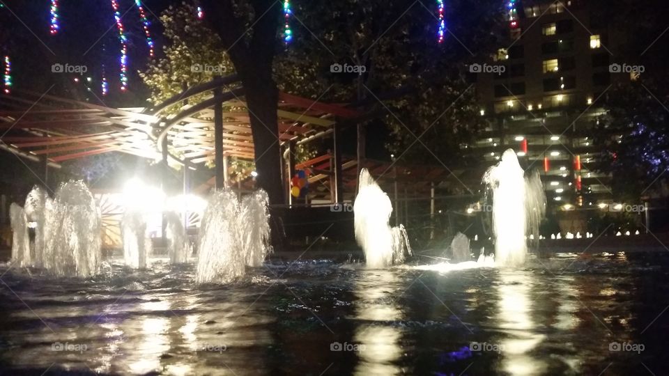 Dancing Water and Lights