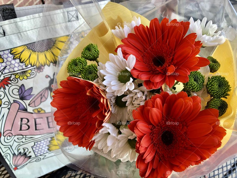 Welcome Spring - pretty flowers from Market fresh 