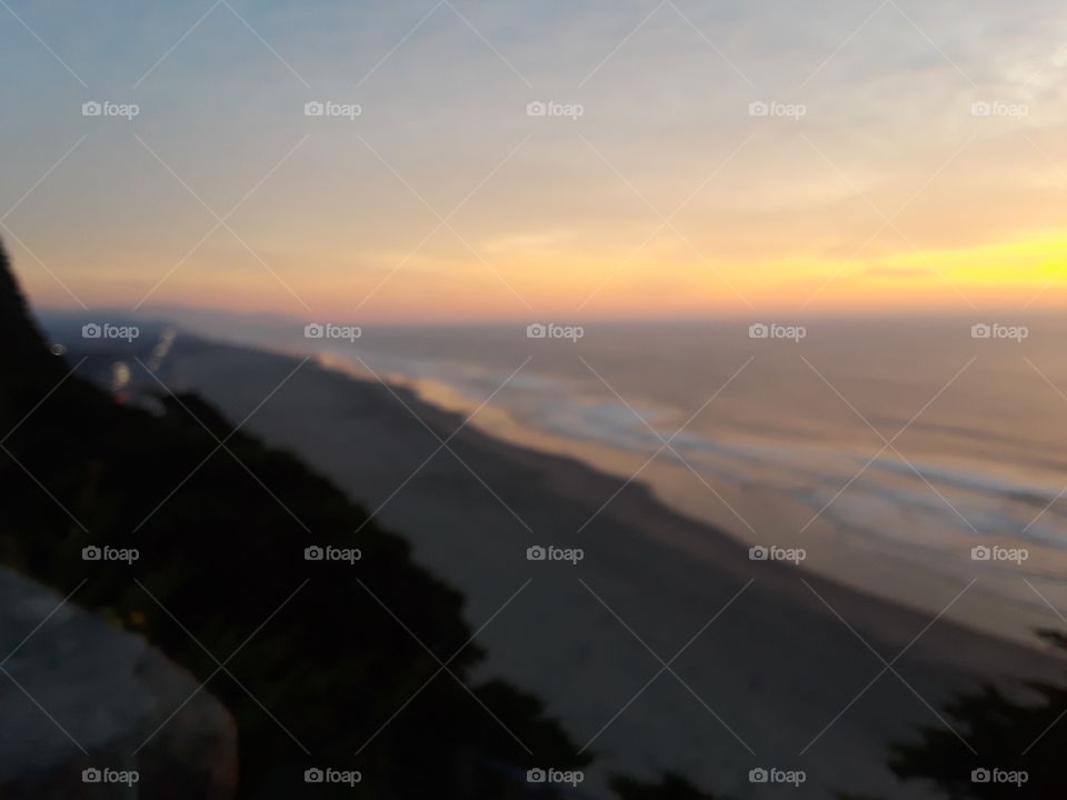 Sunset, Landscape, Mountain, Dawn, Sky