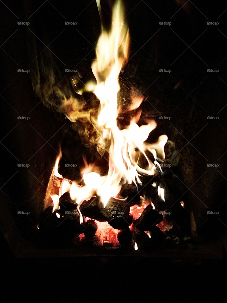 fire warmth by mrbrickley