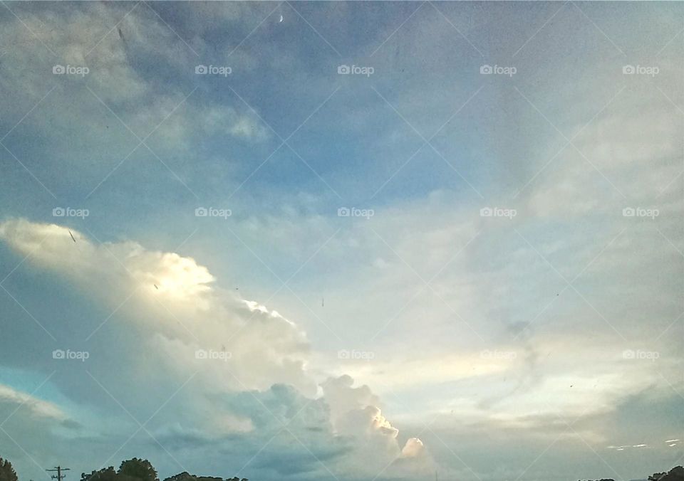 Beautiful Skies at the Navy Base in Mississippi