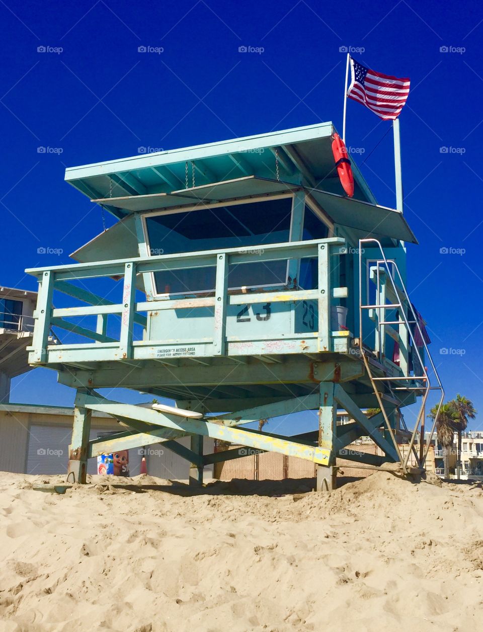 Such a clear day on Venice Beach!