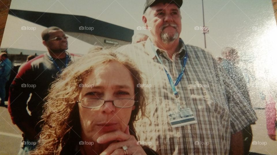 Larry and Grannymozes at Louisville truck show