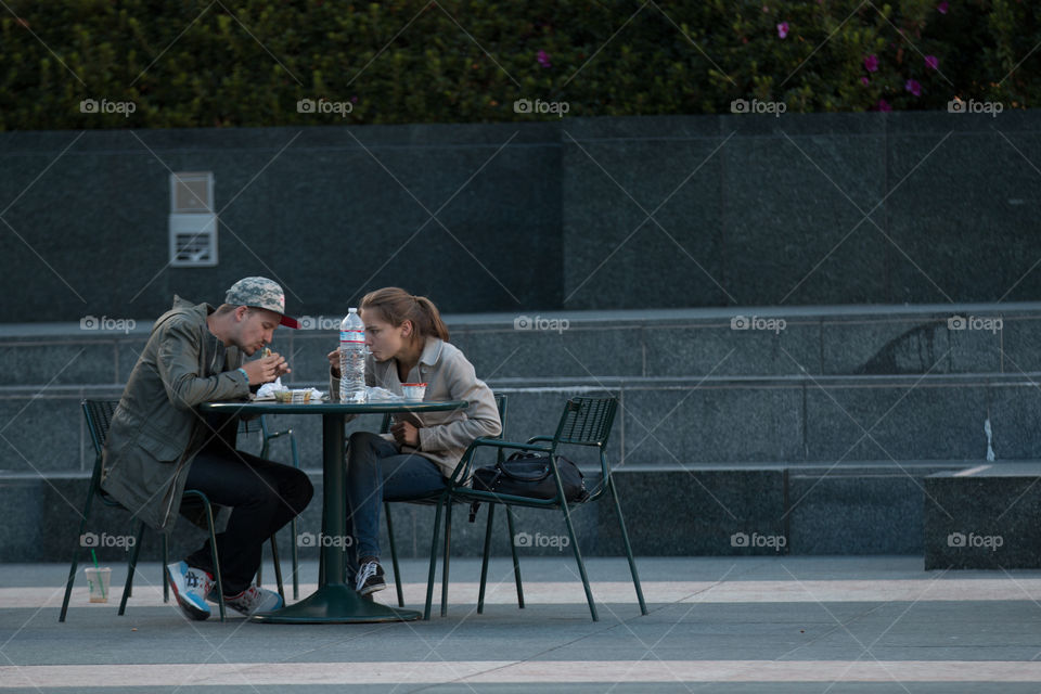 People, Bench, Adult, Competition, Seat