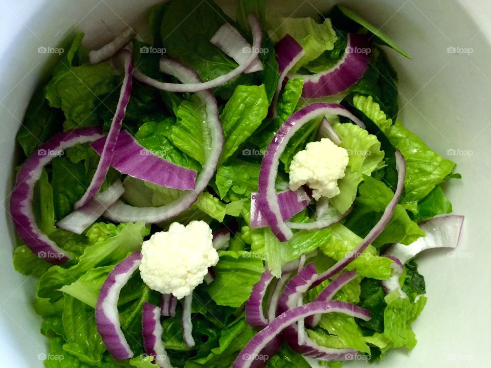 Healthy salad. Healthy salad